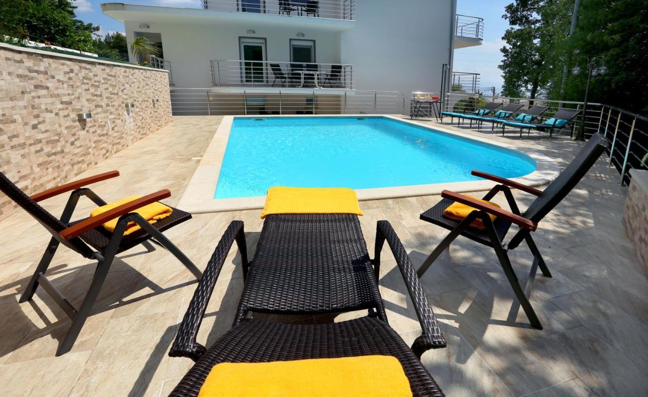 Villa Dragi With Pool, Sauna, & Whirlpool Опатия Екстериор снимка